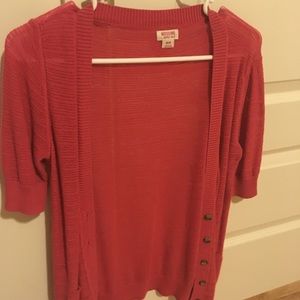 Red Cardigan from Target